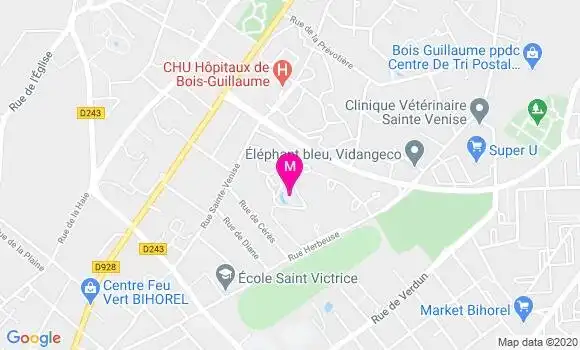 Localisation Dr Lucie Behague