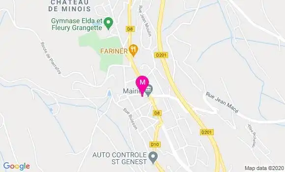 Localisation Dr Quentin Ravoire