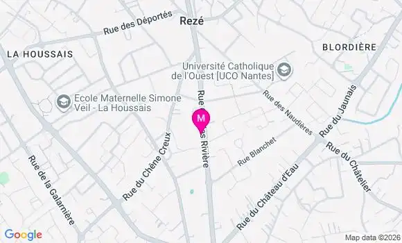 Localisation Dr Alice Levaux