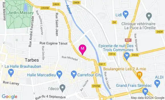Localisation Dr Valérie Salez