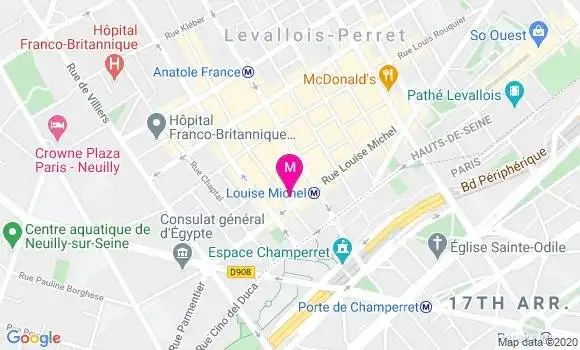 Localisation Dr Richard Bensimon