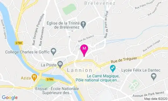 Localisation Dr Martine Leveaux