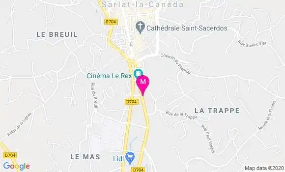 Localisation Dr Arlette Gonon