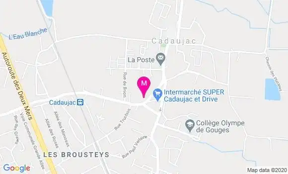 Localisation Dr Marc Bernard