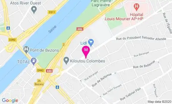 Localisation Dr Malika Dehaene