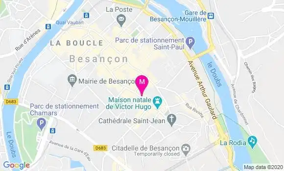 Localisation Dr Aurelie Estienney