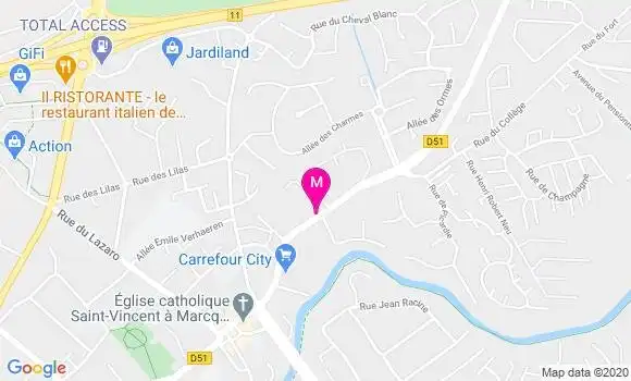 Localisation Dr Laure Mesnil Guillet