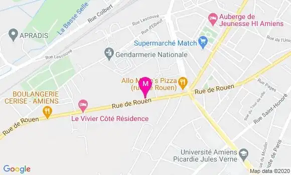 Localisation Dr Julien Hornstein