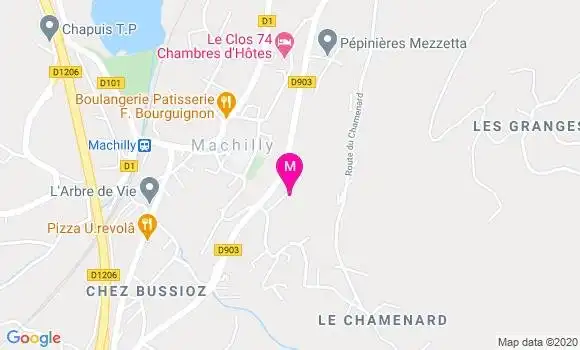 Localisation Dr Christine Davidson