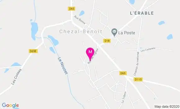 Localisation Dr Aude Mathieu