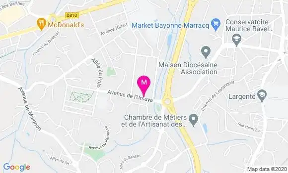 Localisation Dr Vincent Rigaud