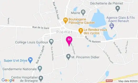 Localisation Dr Thibaut Cros