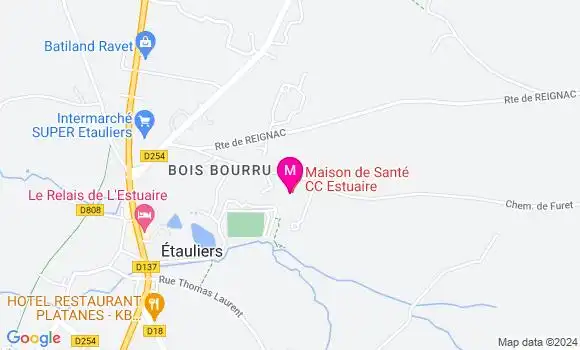 Localisation Dr Maud Orriere
