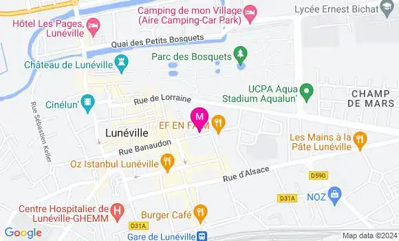 Localisation Dr Elsa Demangeon