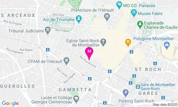 Localisation Dr Anne Blanc