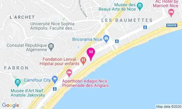 Localisation Dr Daniel Delmar