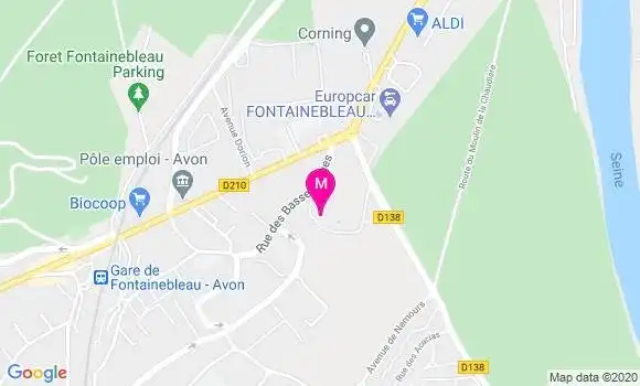 Localisation Dr Guillaume Avenin