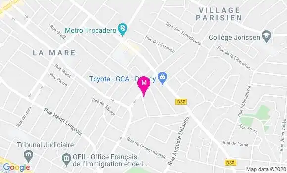 Localisation Dr Mohamed Mouloua