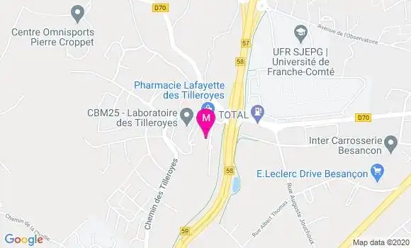Localisation Dr Thomas Golden Babe