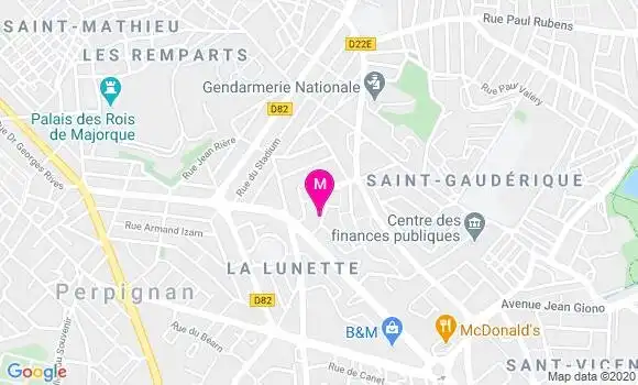 Localisation Dr Maxime Pelissier