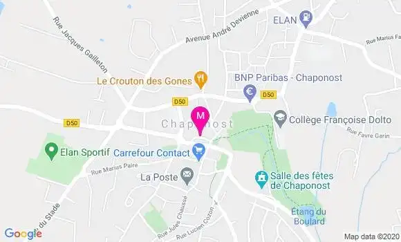 Localisation Dr Julie Marche