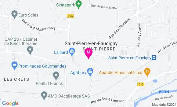 Localisation Dr Nathalie Gallice