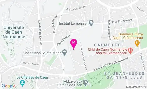 Localisation Dr Alain Quesney