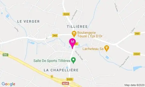 Localisation Dr Melissa Goiset