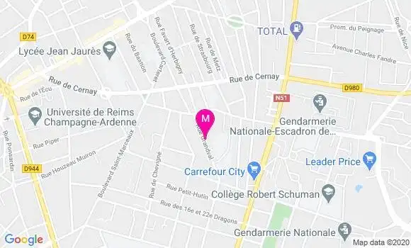 Localisation Dr Auriane Poisson