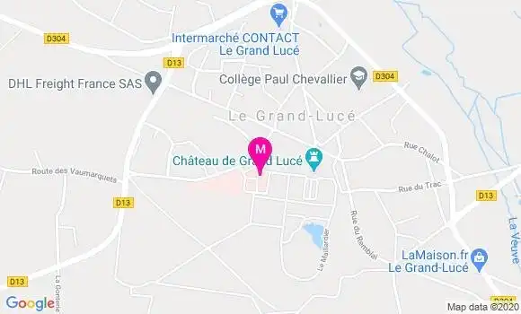 Localisation Dr Marie Helene Duchemin Rondeau