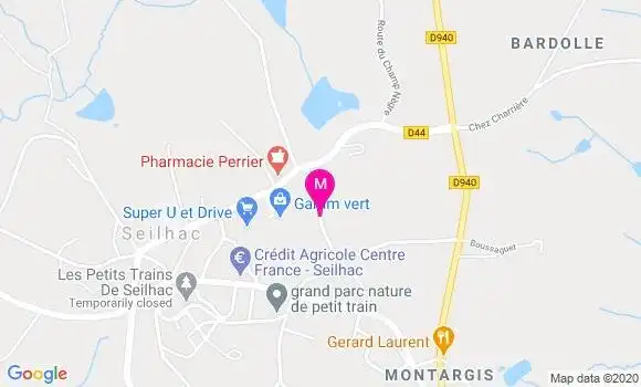 Localisation Dr Philippe Lassene