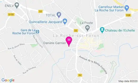Localisation Dr Isabelle Donot