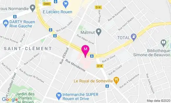 Localisation Dr Pierre Brasseur
