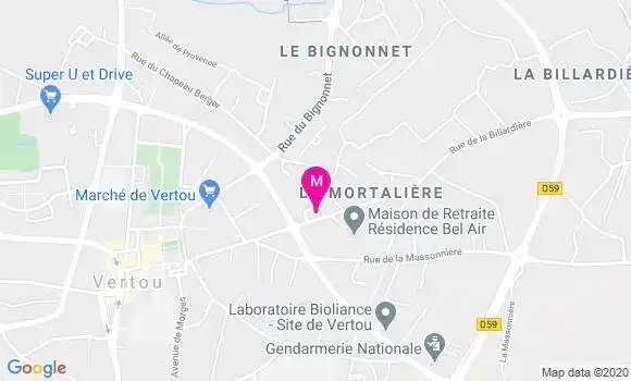 Localisation Dr Florent Gascougnolle