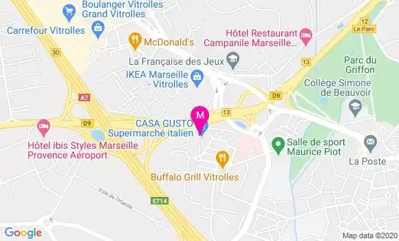 Localisation Dr Gérard Castera