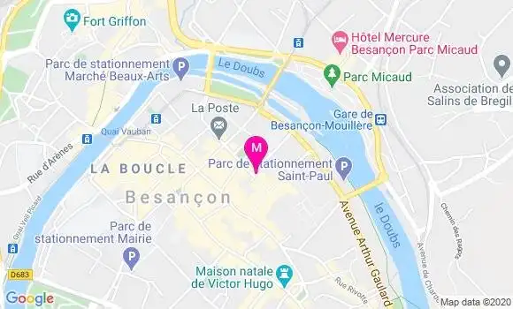 Localisation Dr Christiane Chabod