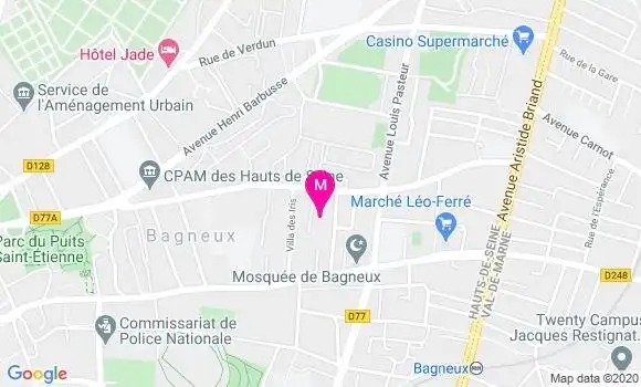 Localisation Dr Francoise Goncalves