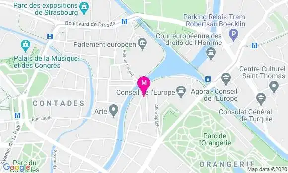 Localisation Dr Nathalie Seignot Woelffel