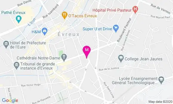 Localisation Dr Alain Deloum