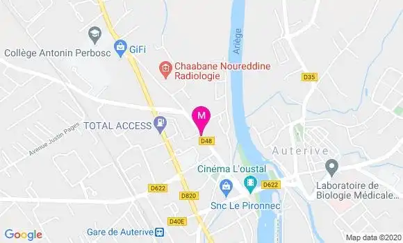 Localisation Dr Matthieu Saint Germes