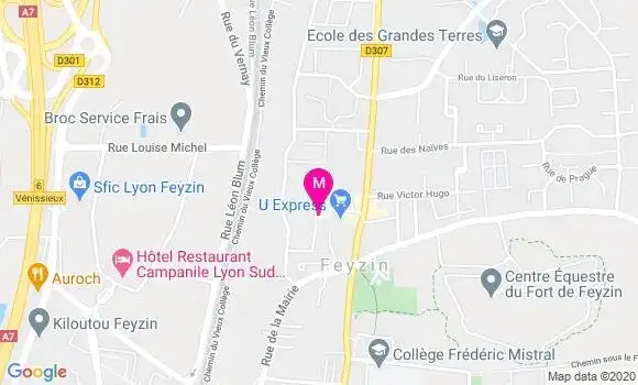Localisation Dr Emilie Morel