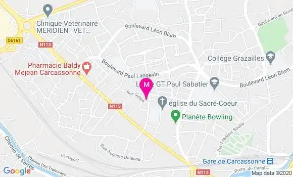 Localisation Dr Pierre Jammes