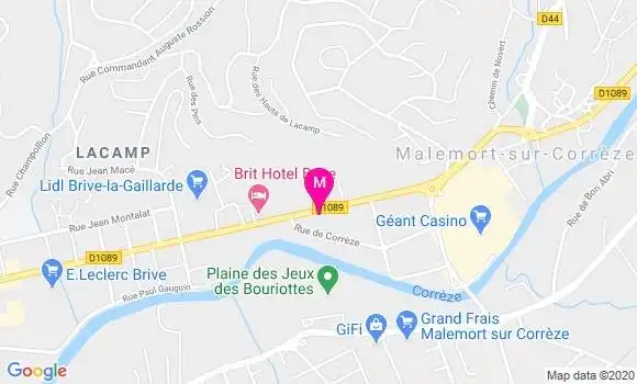 Localisation Dr Delphine Lelu