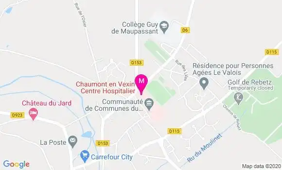 Localisation Dr Alexandre Chuffart
