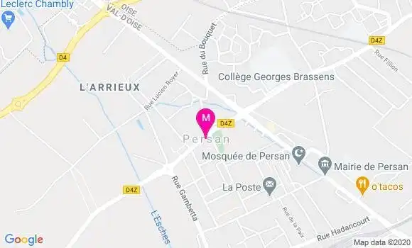 Localisation Dr Gwladys Randazzo