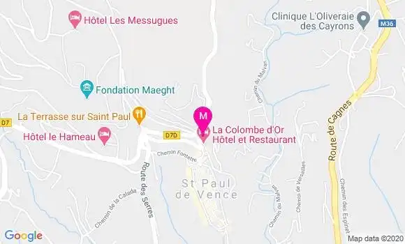 Localisation Dr Aymeric Bouveau