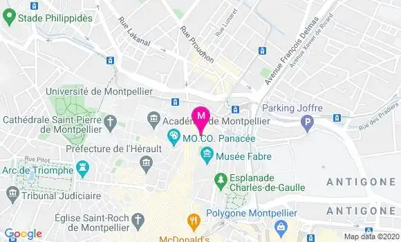 Localisation Dr Guillaume Carriere