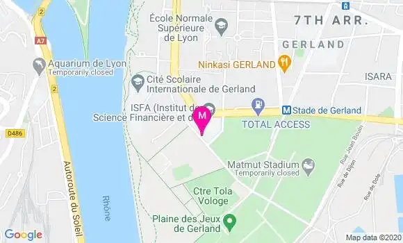Localisation Dr Brune De Bournet