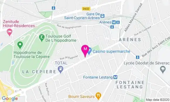 Localisation Dr Elsa Deilhes