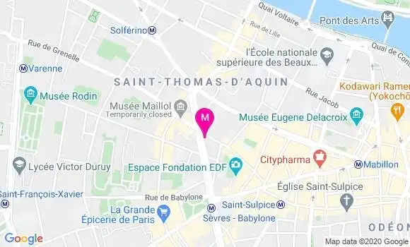 Localisation Dr Jean Francois Masson